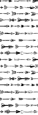 Rolgordijn verduisterend Schets van pijlen