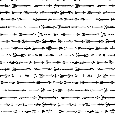 Rolgordijn verduisterend Schets van pijlen