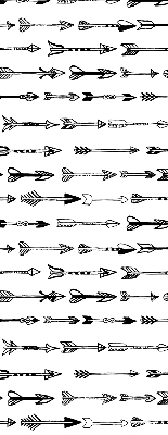 Rolgordijn verduisterend Schets van pijlen