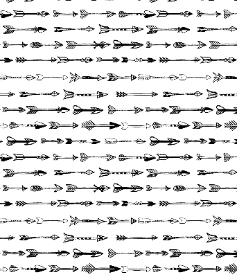 Rolgordijn verduisterend Schets van pijlen