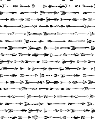 Rolgordijn verduisterend Schets van pijlen