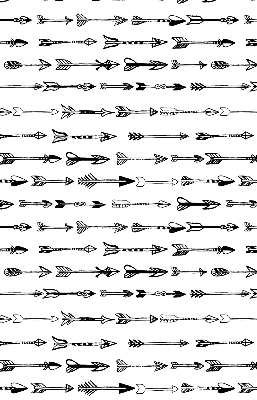 Rolgordijn verduisterend Schets van pijlen