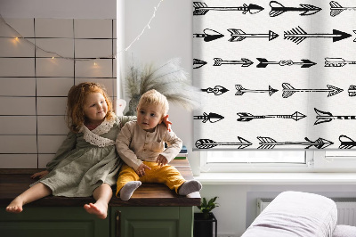 Rolgordijn verduisterend Schets van pijlen