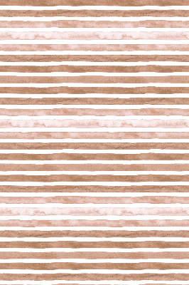 Rolgordijn voor het raam Bruin geschilderde strepen