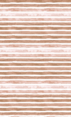 Rolgordijn voor het raam Bruin geschilderde strepen