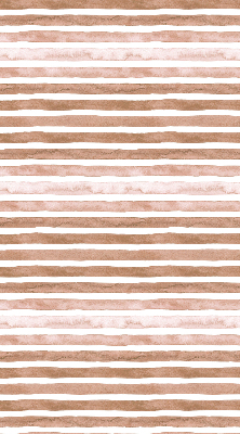 Rolgordijn voor het raam Bruin geschilderde strepen