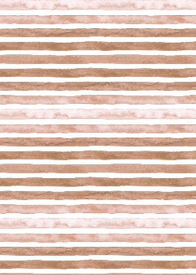 Rolgordijn voor het raam Bruin geschilderde strepen