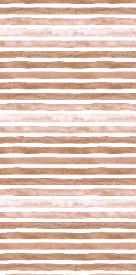 Rolgordijn voor het raam Bruin geschilderde strepen