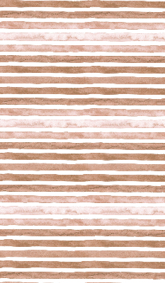 Rolgordijn voor het raam Bruin geschilderde strepen