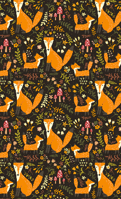 Rolgordijn verduisterend Vossen en planten