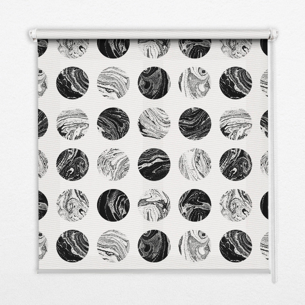 Rolgordijn verduisterend Granieten wielen