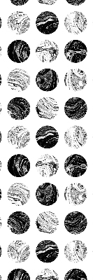 Rolgordijn verduisterend Granieten wielen