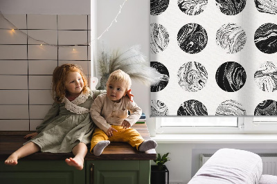 Rolgordijn verduisterend Granieten wielen