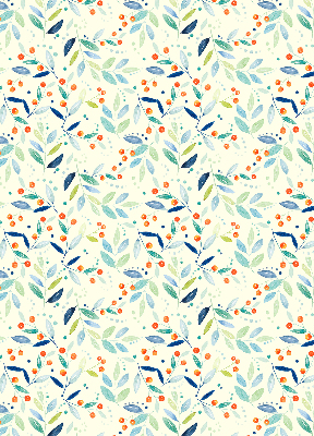 Rolgordijn voor het raam Lijsterbes