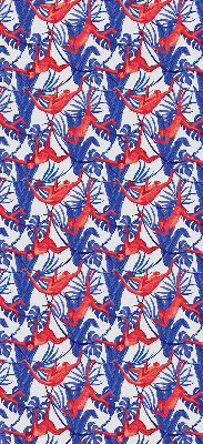 Rolgordijn verduisterend Rode apen