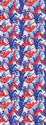 Rolgordijn verduisterend Rode apen