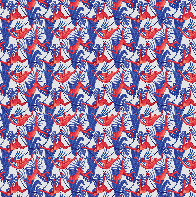 Rolgordijn verduisterend Rode apen