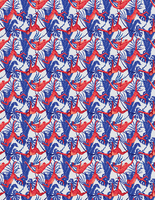 Rolgordijn verduisterend Rode apen