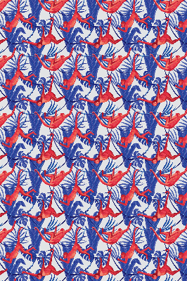 Rolgordijn verduisterend Rode apen