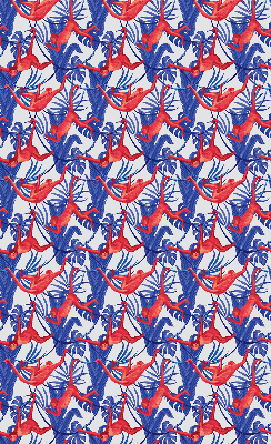 Rolgordijn verduisterend Rode apen