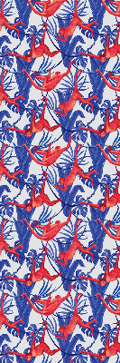 Rolgordijn verduisterend Rode apen