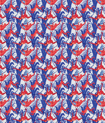 Rolgordijn verduisterend Rode apen