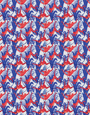 Rolgordijn verduisterend Rode apen