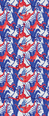 Rolgordijn verduisterend Rode apen