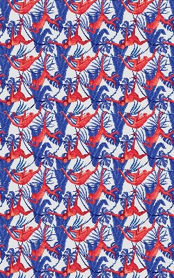 Rolgordijn verduisterend Rode apen