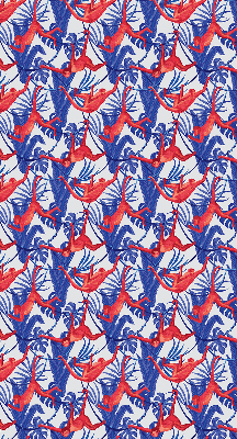 Rolgordijn verduisterend Rode apen