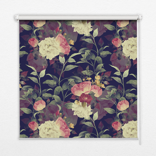 Rolgordijn verduisterend Bloemen