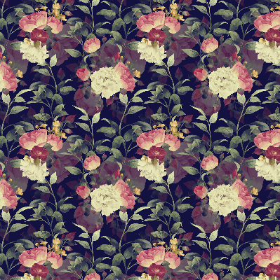 Rolgordijn verduisterend Bloemen