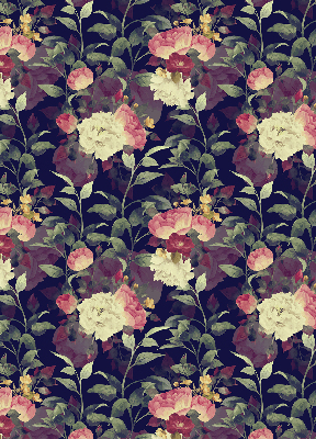 Rolgordijn verduisterend Bloemen