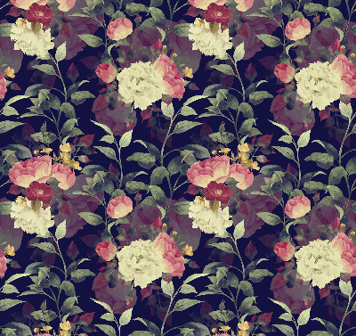 Rolgordijn verduisterend Bloemen