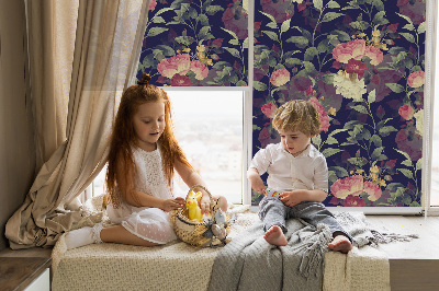 Rolgordijn verduisterend Bloemen