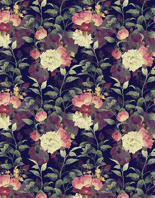 Rolgordijn verduisterend Bloemen