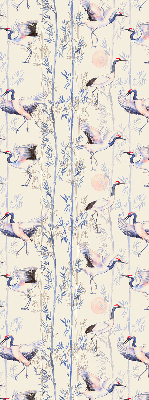 Rolgordijn voor het raam Reigers