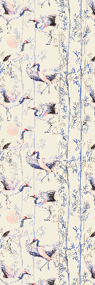 Rolgordijn voor het raam Reigers