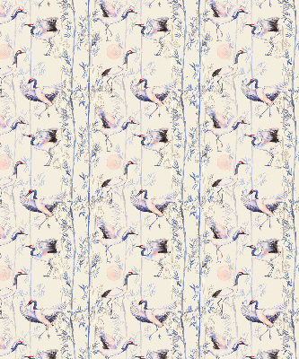 Rolgordijn voor het raam Reigers