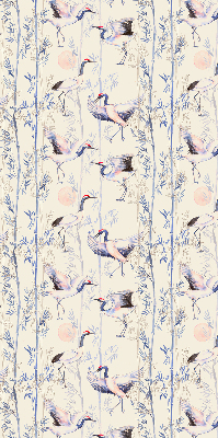 Rolgordijn voor het raam Reigers