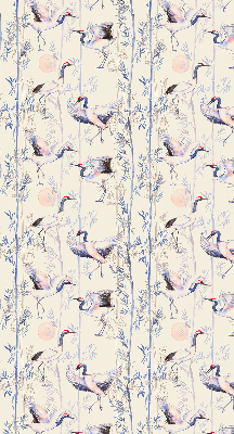 Rolgordijn voor het raam Reigers