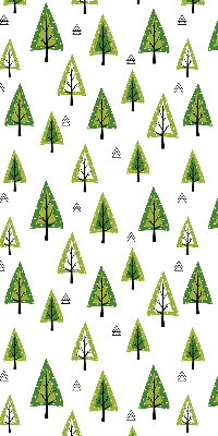 Rolgordijn verduisterend Getekend bos