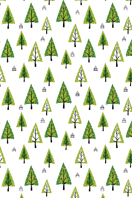 Rolgordijn verduisterend Getekend bos