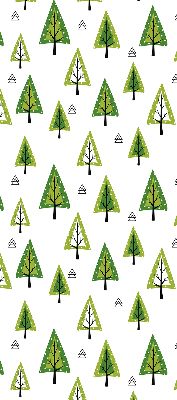 Rolgordijn verduisterend Getekend bos