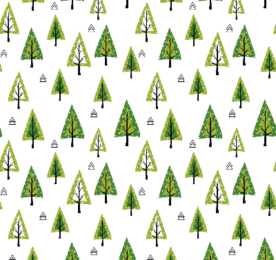 Rolgordijn verduisterend Getekend bos