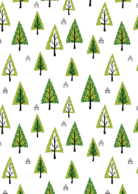 Rolgordijn verduisterend Getekend bos