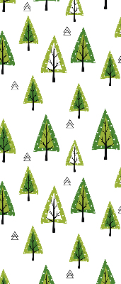 Rolgordijn verduisterend Getekend bos