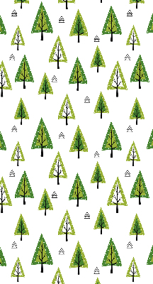 Rolgordijn verduisterend Getekend bos