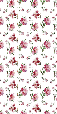 Rolgordijn verduisterend Roze bloem