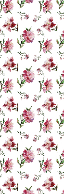 Rolgordijn verduisterend Roze bloem